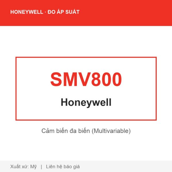 Honeywell SmartLine SMV800 — Cảm biến đa biến (Multivariable)