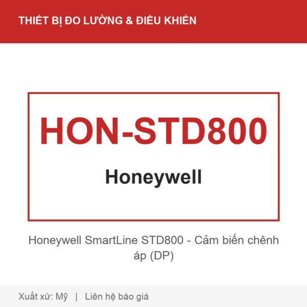 Honeywell SmartLine STD800 - Cảm biến chênh áp (DP)