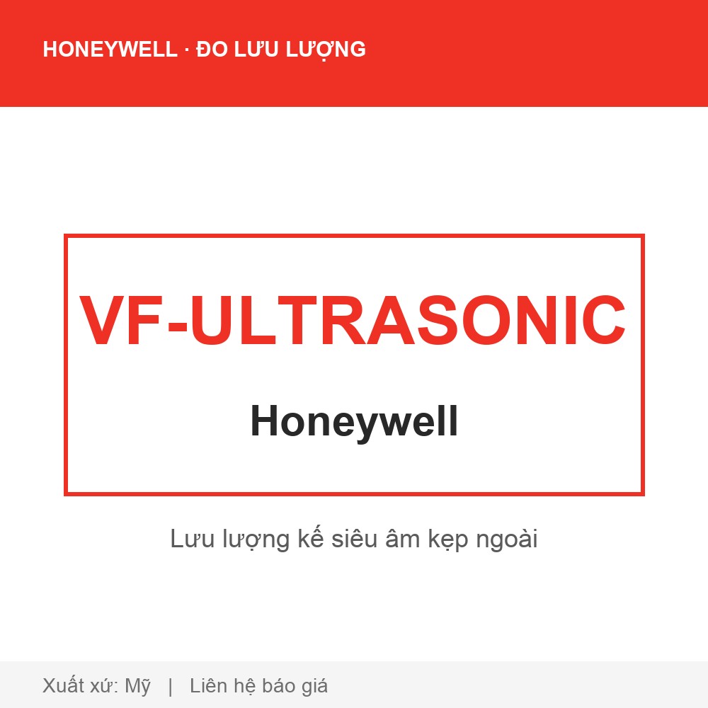 Honeywell VersaFlow Clamp-on Ultrasonic — Lưu lượng kế siêu âm kẹp ngoài
