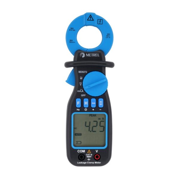 MD 9272 Leakage Clamp TRMS Meter with Power Functions