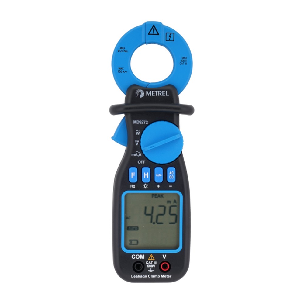 MD 9272 Leakage Clamp TRMS Meter with Power Functions MD 9272 Leakage Clamp TRMS Meter with Power Functions