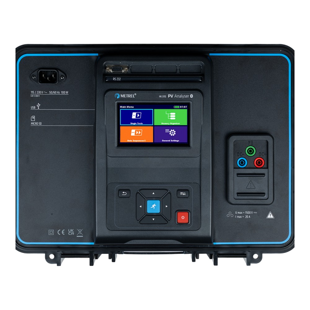 MI 3115 PV Analyser MI 3115 PV Analyser